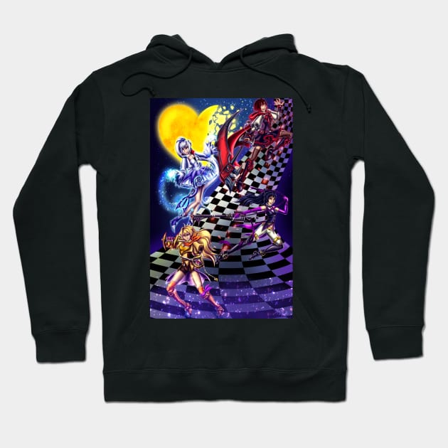 RWBY + Kingdom Hearts Hoodie by kaemcspadden@gmail.com